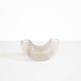 Dinosaur Designs Medium Horn Vase Vases in Frost color resin 