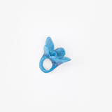 Dinosaur Designs Orchid Ring Rings in Sky color resin with Regular Fit