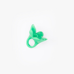 Dinosaur Designs Orchid Ring Rings in Leaf color resin with Regular Fit