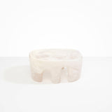 Dinosaur Designs Large Branch Bowl in Chalk Swirl Colour resin..