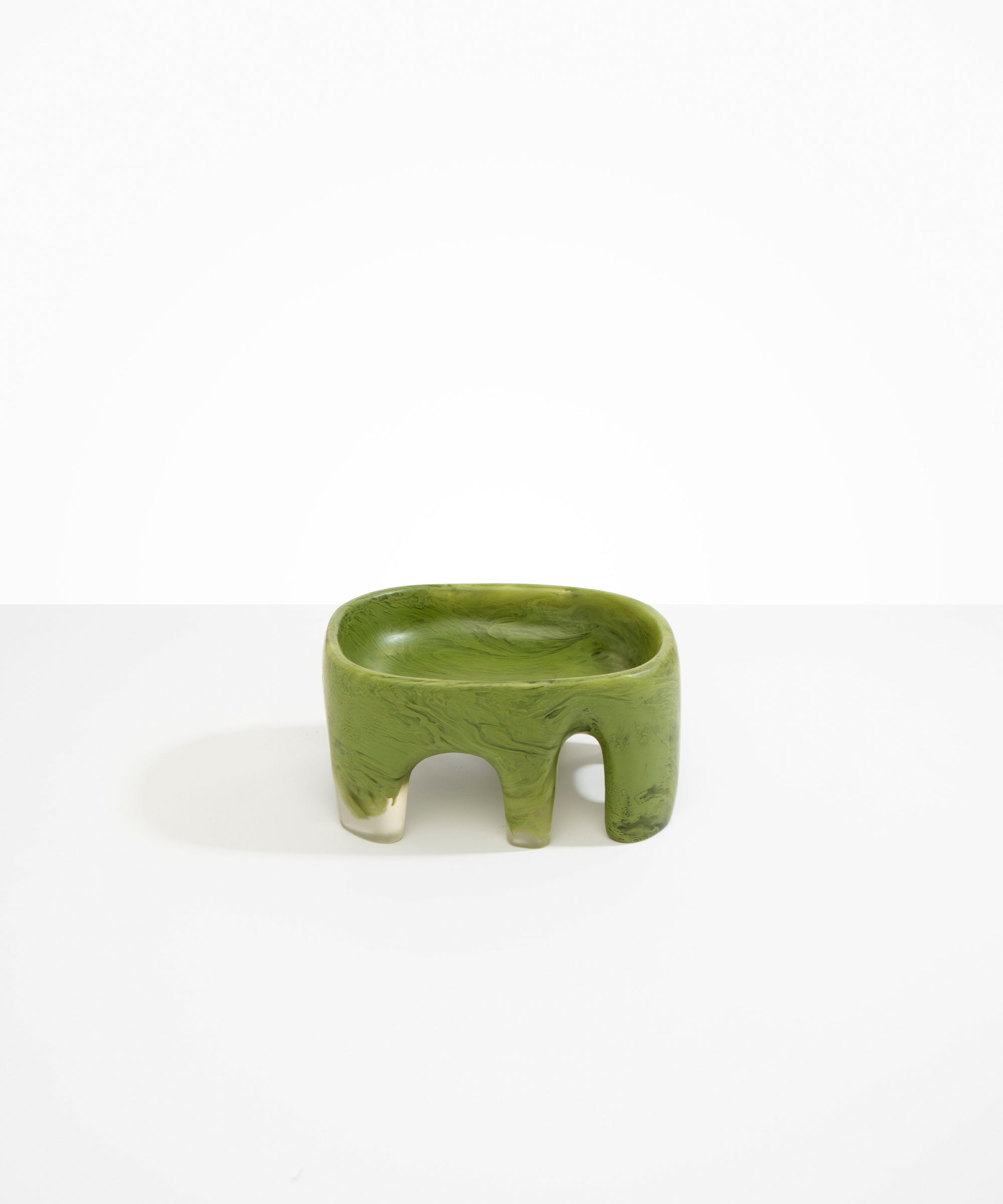 Dinosaur Designs Medium Branch Bowl in Olive Colour resin...