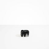 Dinosaur Designs Small Branch Bowl in Black Marble Colour resin..