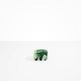 Dinosaur Designs Small Branch Bowl in Moss Colour resin..