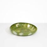 Dinosaur Designs Large Earth Bowl in Olive Colour resin.