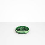 Dinosaur Designs Small Earth Bowl in Moss Colour resin.