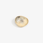 Dinosaur Designs Medium Organic Oval Bangle in Sandy Pearl Colour resin with Wide Fit..