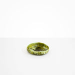 Dinosaur Designs Small Earth Bowl in Malachite Colour resin.