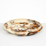 Dinosaur Designs BWLERTXLG Extra Large Earth Bowl in Light Horn brown color resin