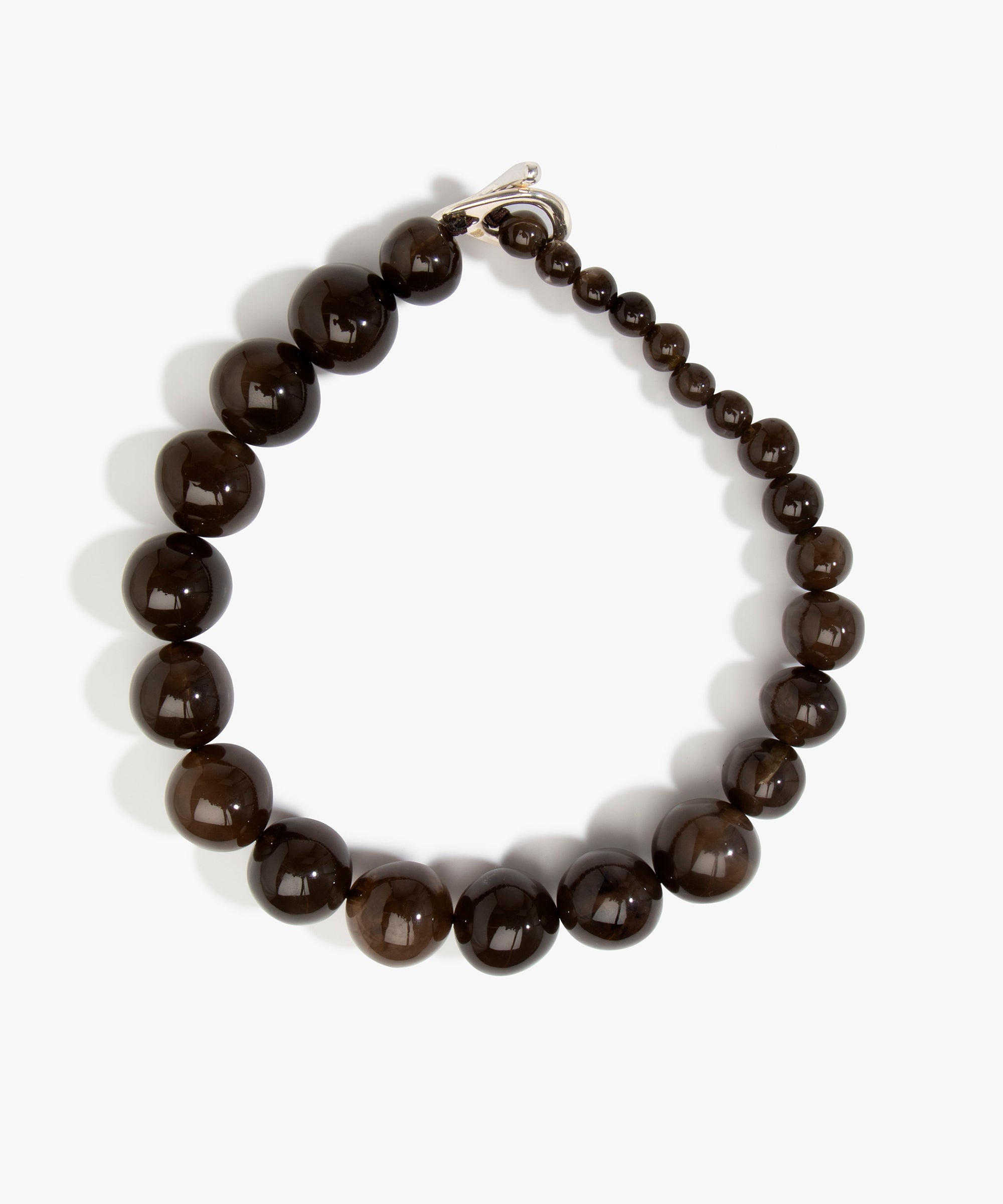 Polished Organic Ball Choker