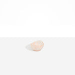 Dinosaur Designs Beetle Dish in Rose Swirl — handcrafted marbled dusty pink resin miniature salt dish with rounded organic form