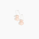 Dinosaur Designs ERERTTEM Temple Earth Wire Earrings ROSE SWIRL.