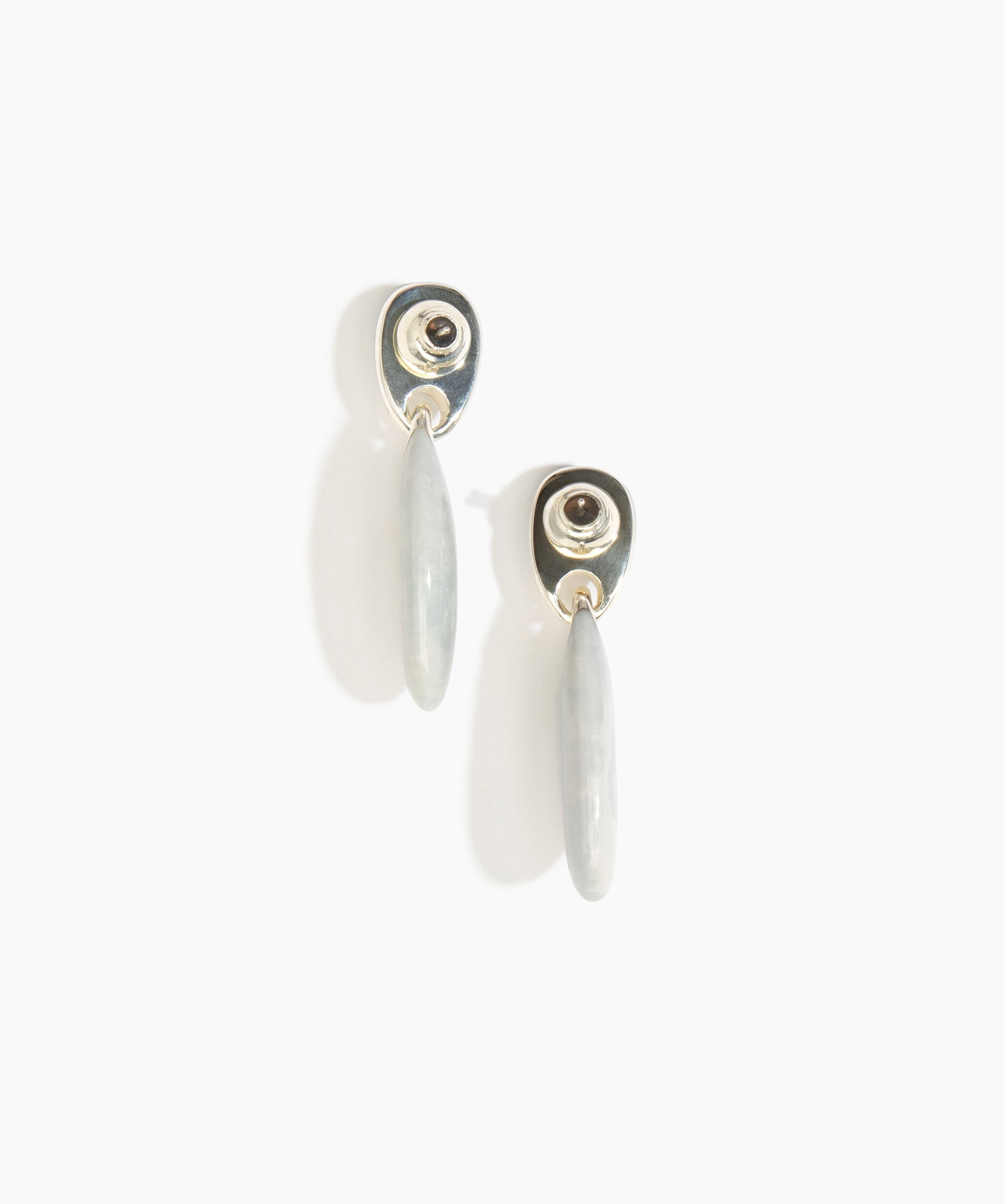 Dinosaur Designs ERRCKDUOL Long Rock Duo Earrings CLOUD.