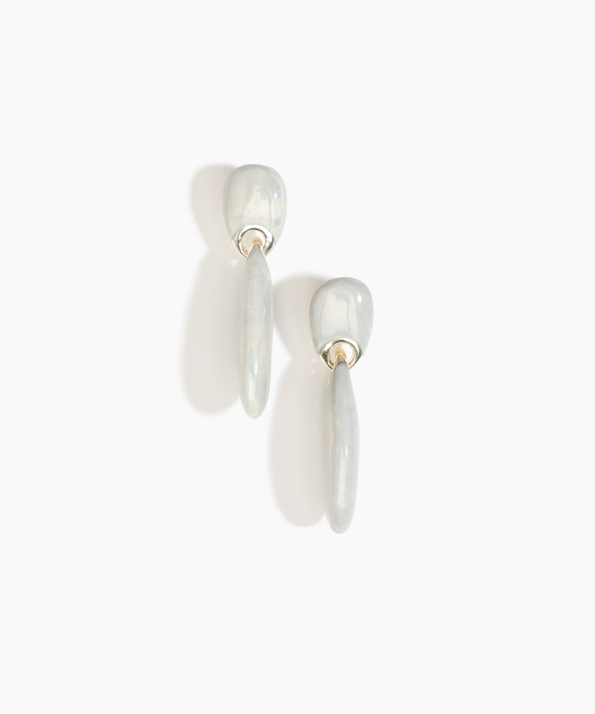 Long Rock Duo Earrings