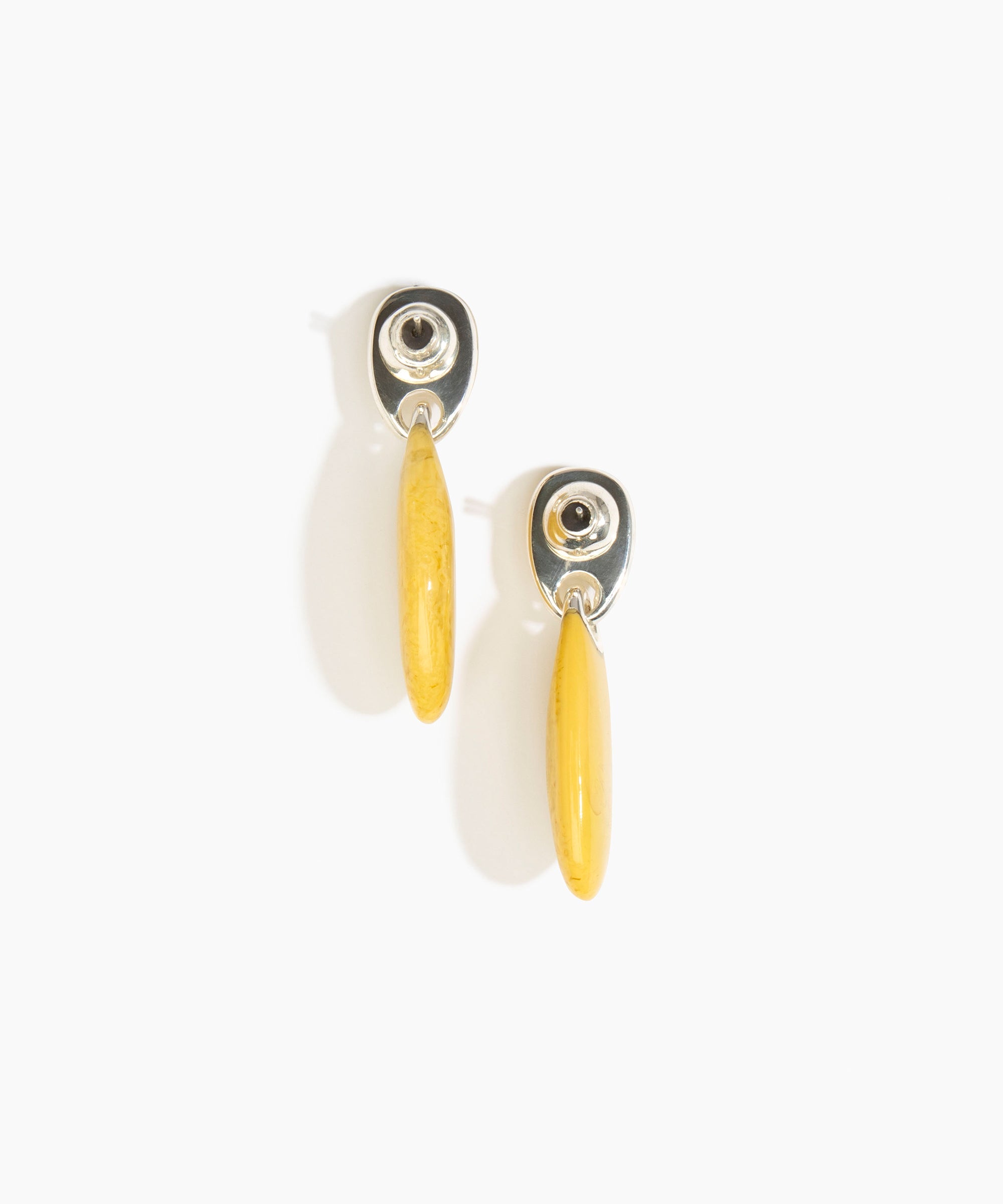 Dinosaur Designs ERRCKDUOL Long Rock Duo Earrings POLLEN.