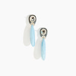 Dinosaur Designs ERRCKDUOL Long Rock Duo Earrings POOL