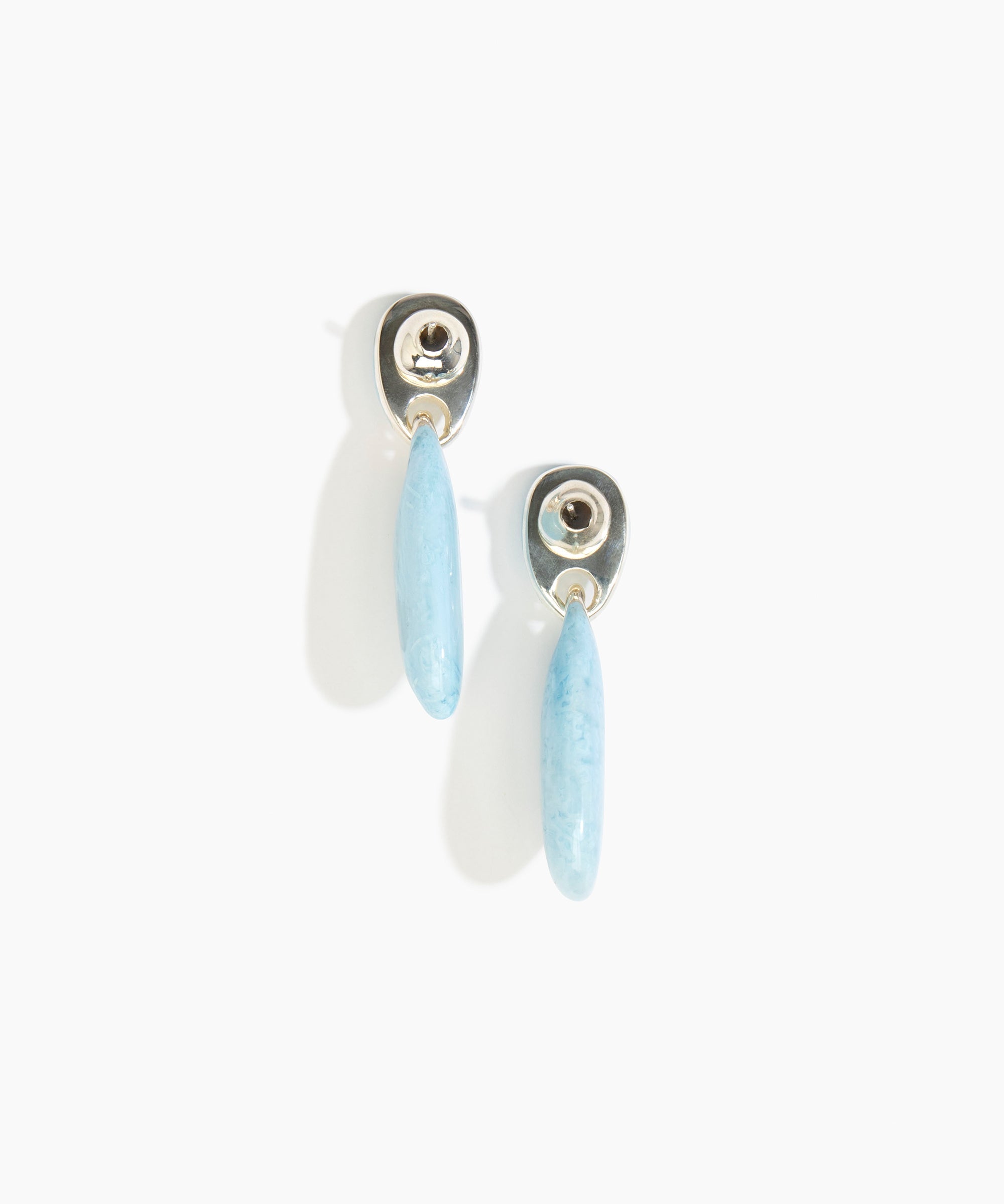 Dinosaur Designs ERRCKDUOL Long Rock Duo Earrings POOL