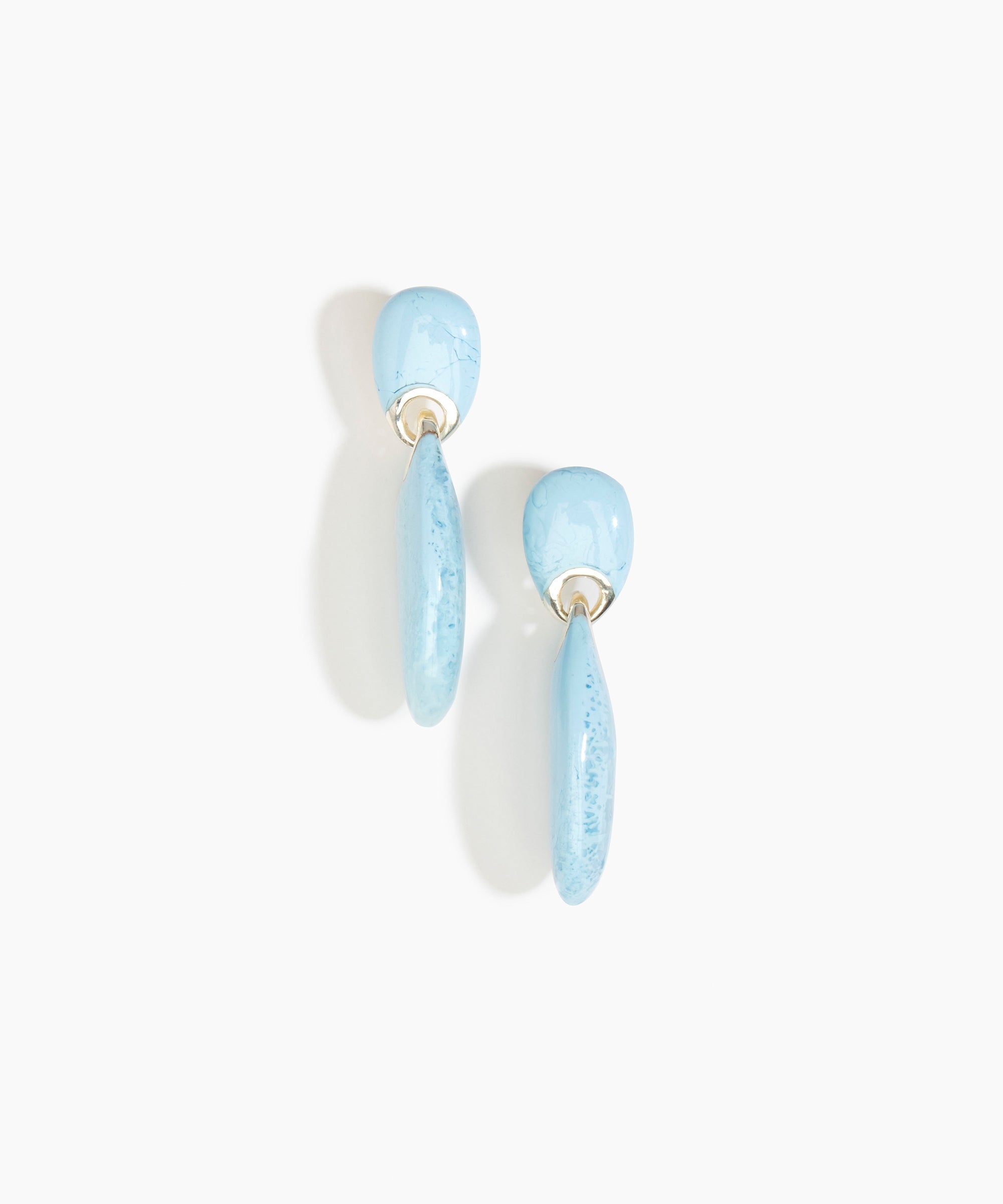 Long Rock Duo Earrings