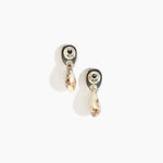 Dinosaur Designs ERRCKDUOS Small Rock Duo Earrings CAPPUCCINO.