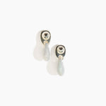 Dinosaur Designs ERRCKDUOS Small Rock Duo Earrings CLOUD..
