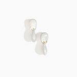 Dinosaur Designs ERRCKDUOS Small Rock Duo Earrings CLOUD.