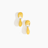 Dinosaur Designs ERRCKDUOS Small Rock Duo Earrings POLLEN.