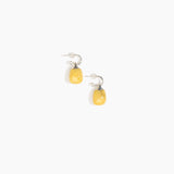 Dinosaur Designs ERRCKHOOPSML Small River Rock Hoop Earrings POLLEN.