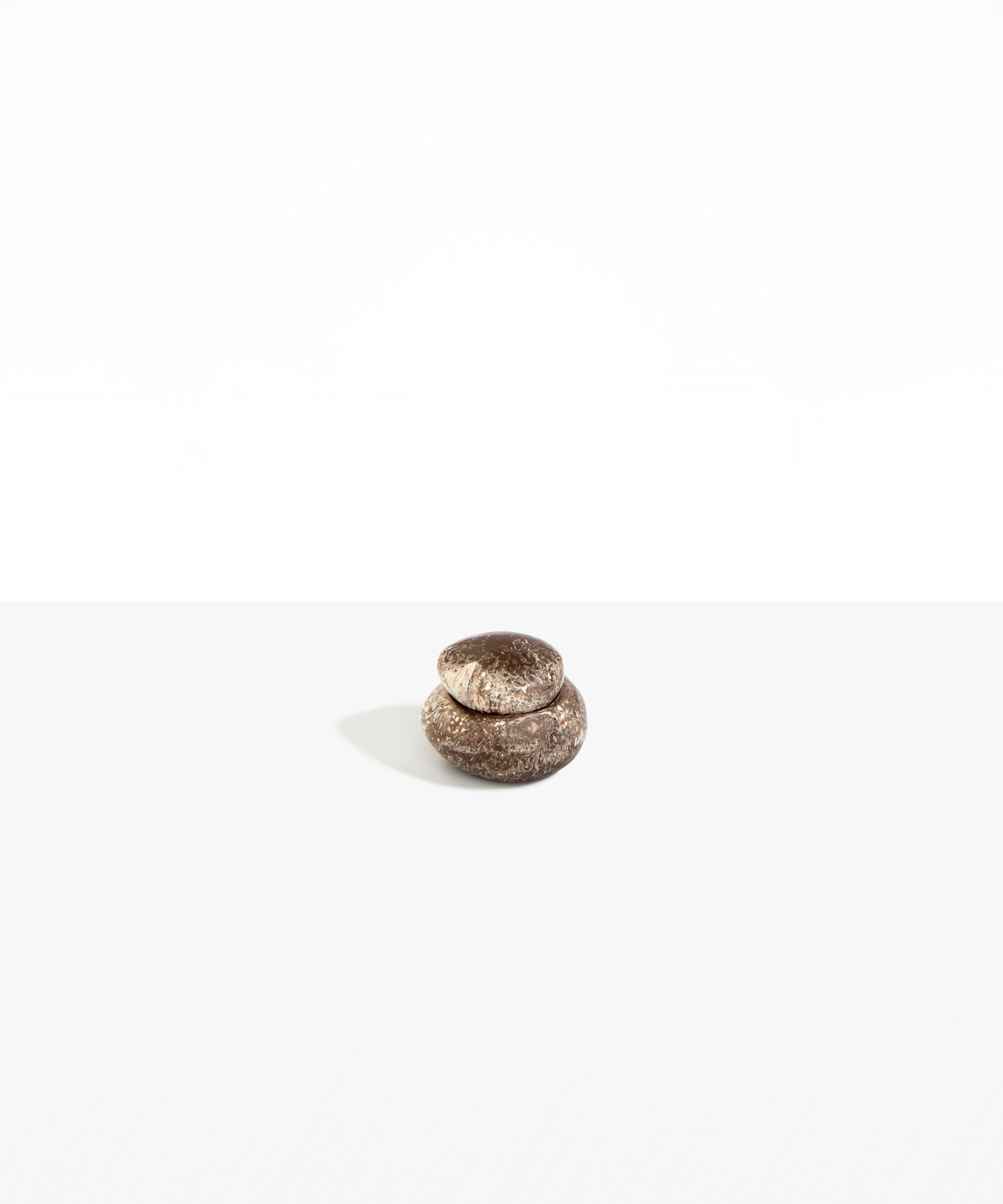 Dinosaur Designs JARPEBSML Small Pebble Jar CAPPUCCINO..