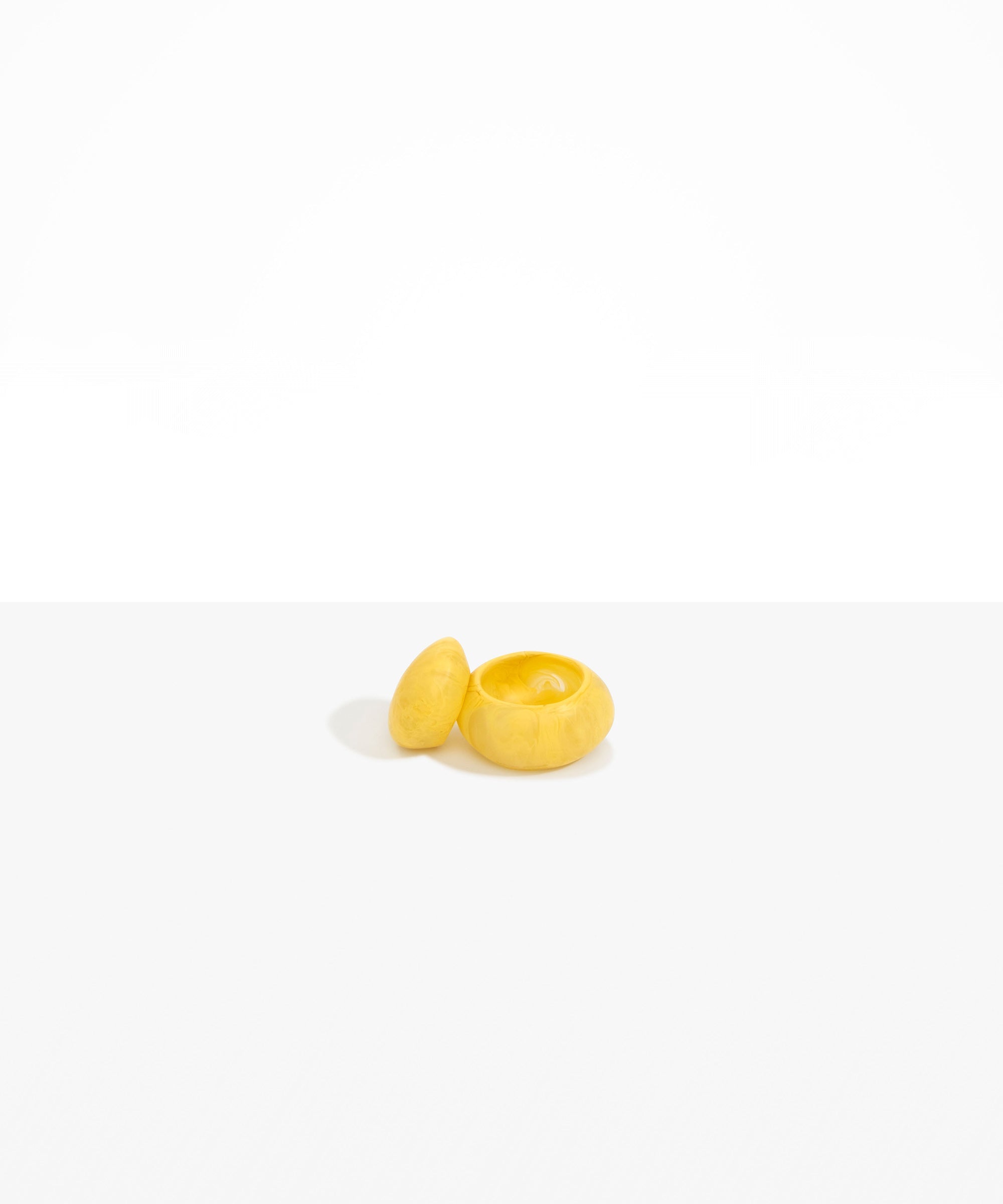 Dinosaur Designs JARPEBSML Small Pebble Jar POLLEN..