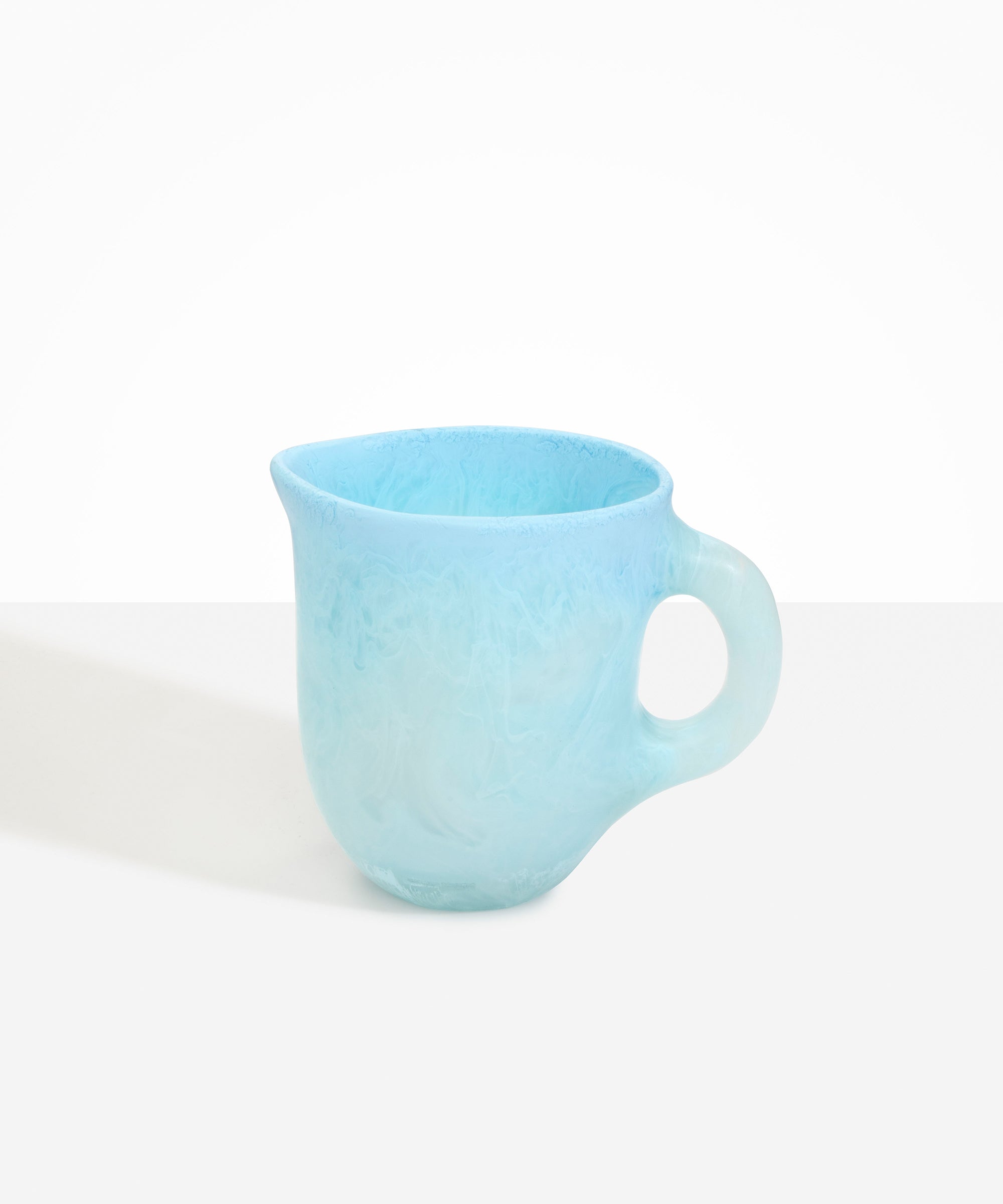 Dinosaur Designs Round Rock Ring in Cappuccino Colour resin.