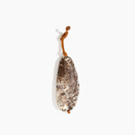Dinosaur Designs KEYORGPEB Pebble Keyring CAPPUCCINO