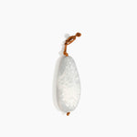 Dinosaur Designs KEYORGPEB Pebble Keyring CLOUD.