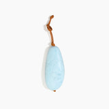 Dinosaur Designs KEYORGPEB Pebble Keyring POOL