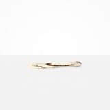 Dinosaur Designs Temple Cake Knife in Cappuccino — handcrafted marbled brown and cream resin cake knife with smooth tapered blade and rounded handle.