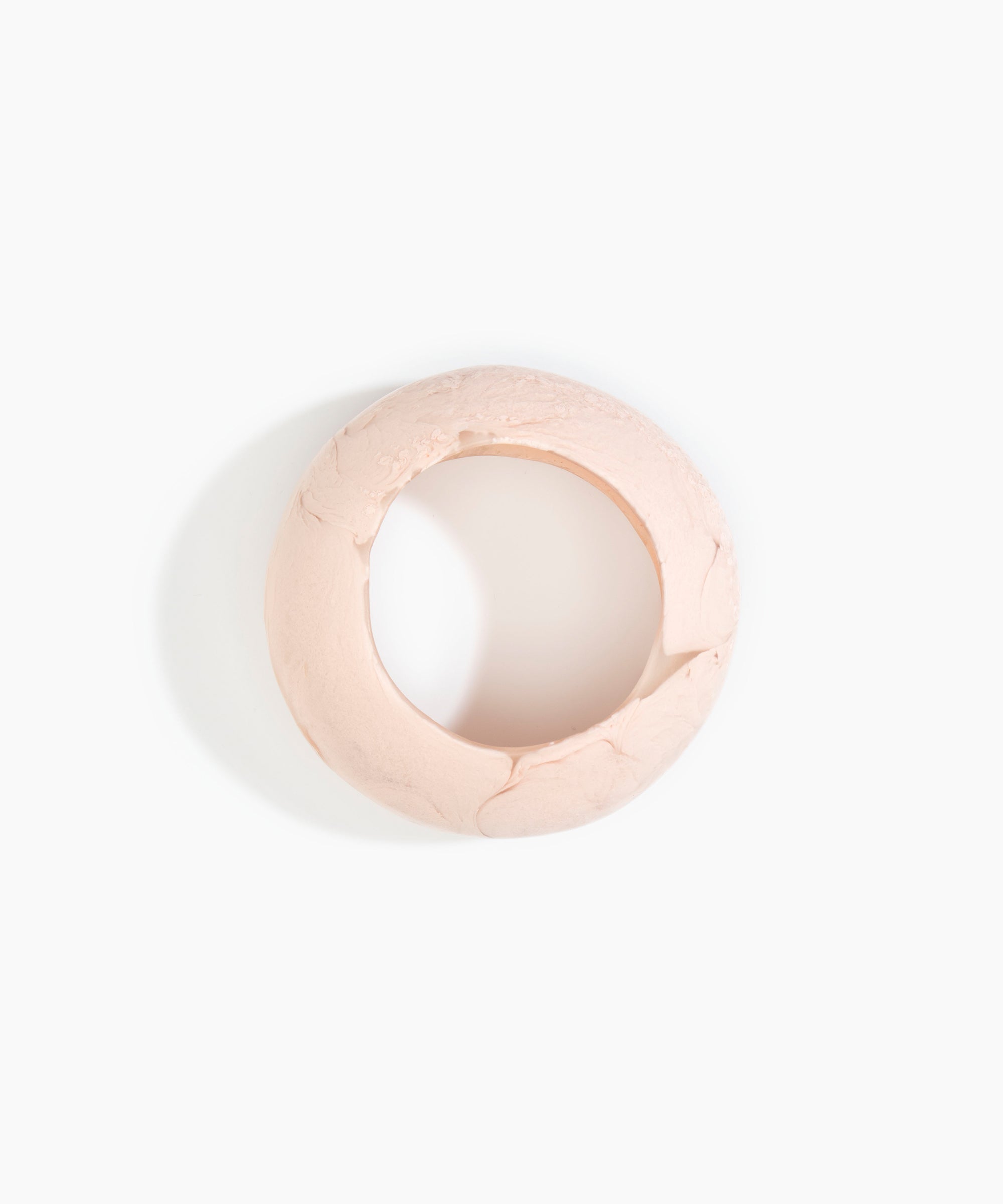 Dinosaur Designs LBPLNBLD Boulder Bangle ROSE SWIRL..