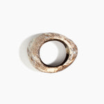 Dinosaur Designs LBRCKLGE Large Rock Bangle CAPPUCCINO