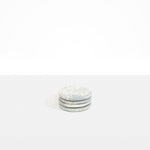 Dinosaur Designs Extra Large Organic Oval Bangle in Light Horn Colour resin with Wide Fit.