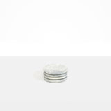 Dinosaur Designs Extra Large Organic Oval Bangle in Light Horn Colour resin with Wide Fit.