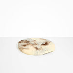 Dinosaur Designs Temple Cheese Platter in Cappuccino Colour resin..
