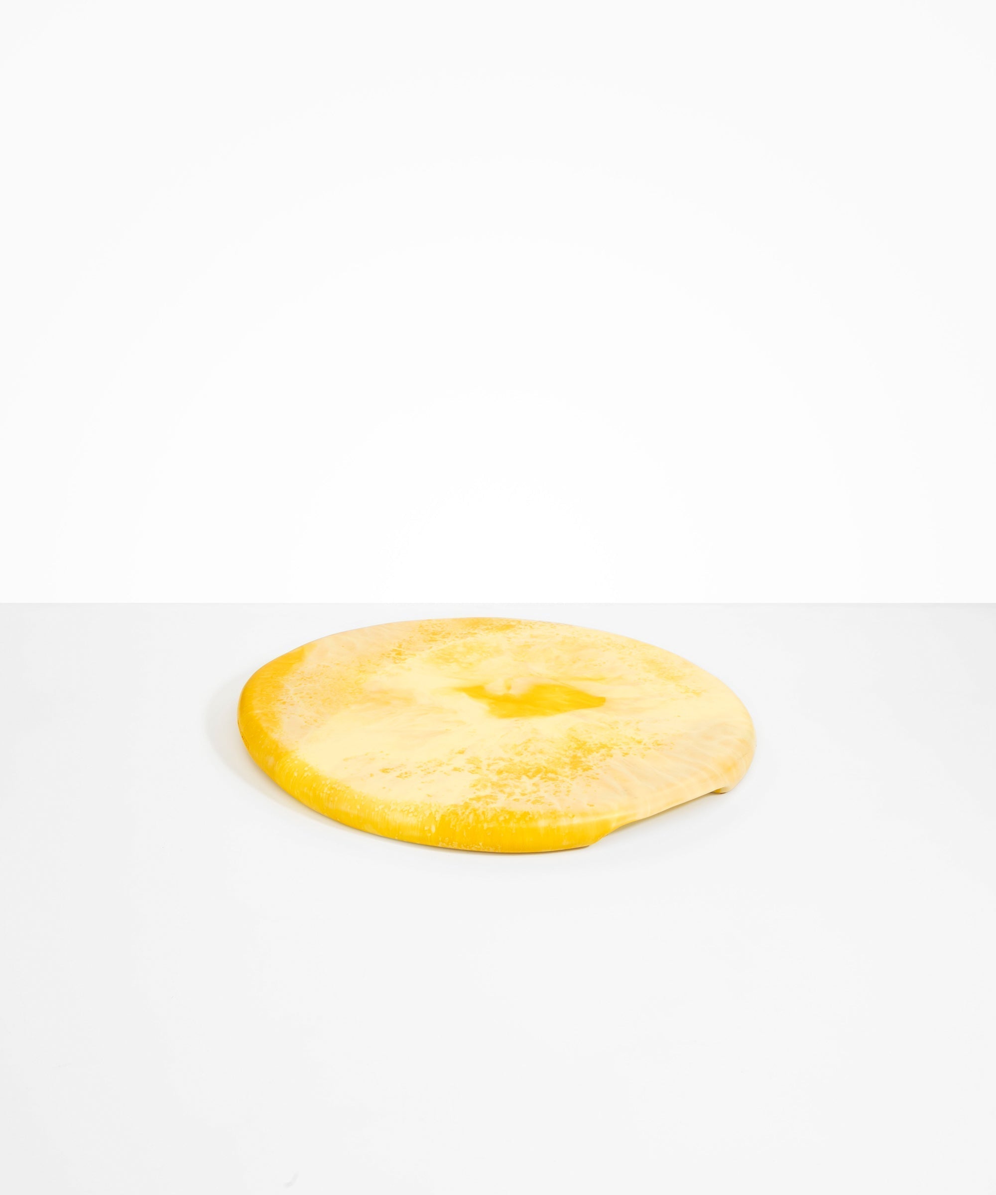Dinosaur Designs Temple Cheese Platter in Daisy Colour resin..