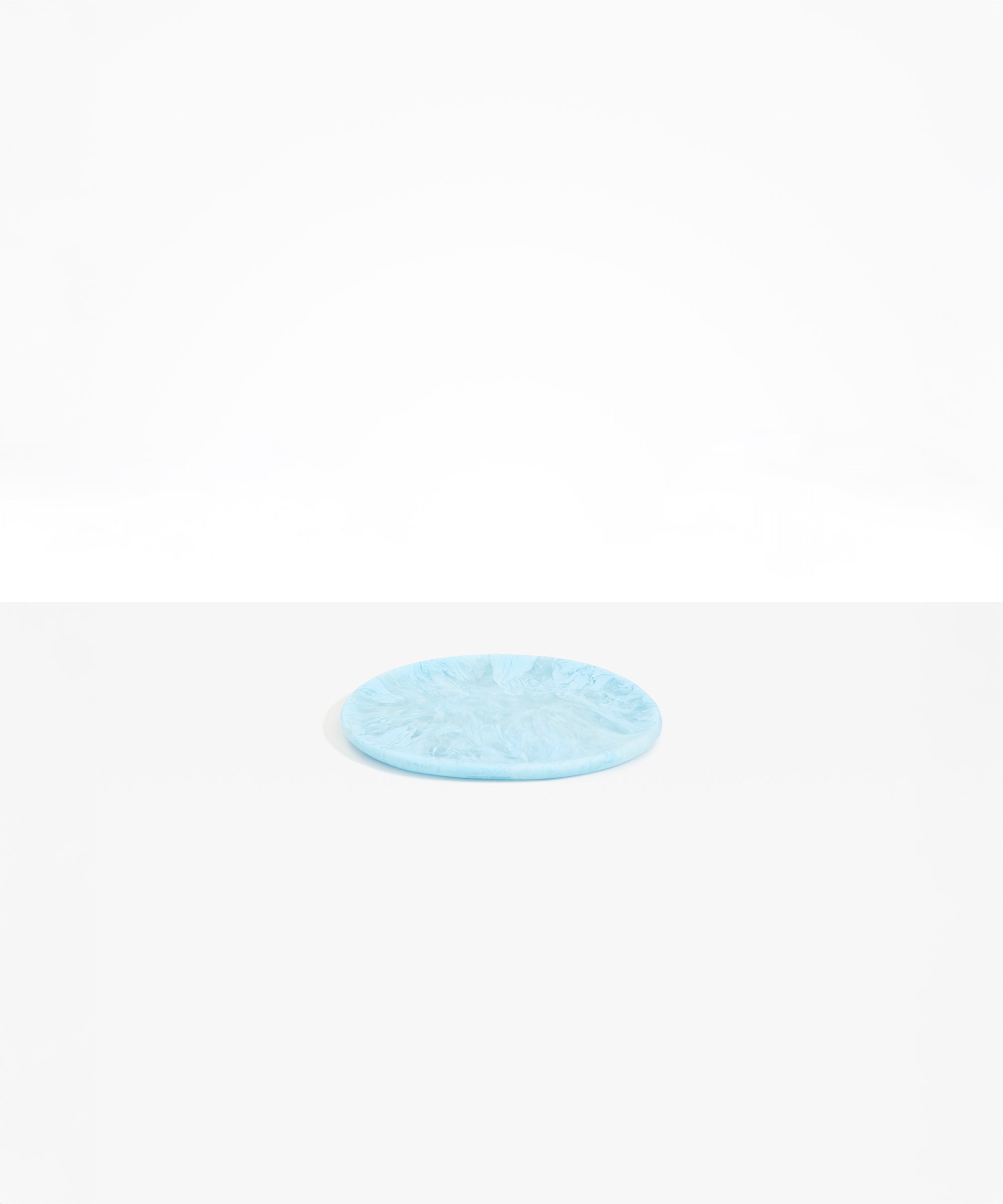 Dinosaur Designs Flow Spice Dish in White Marble Colour resin....