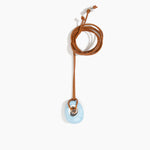 Dinosaur Designs PNRCKLEAS Small Rock Pendant Leather POOL.