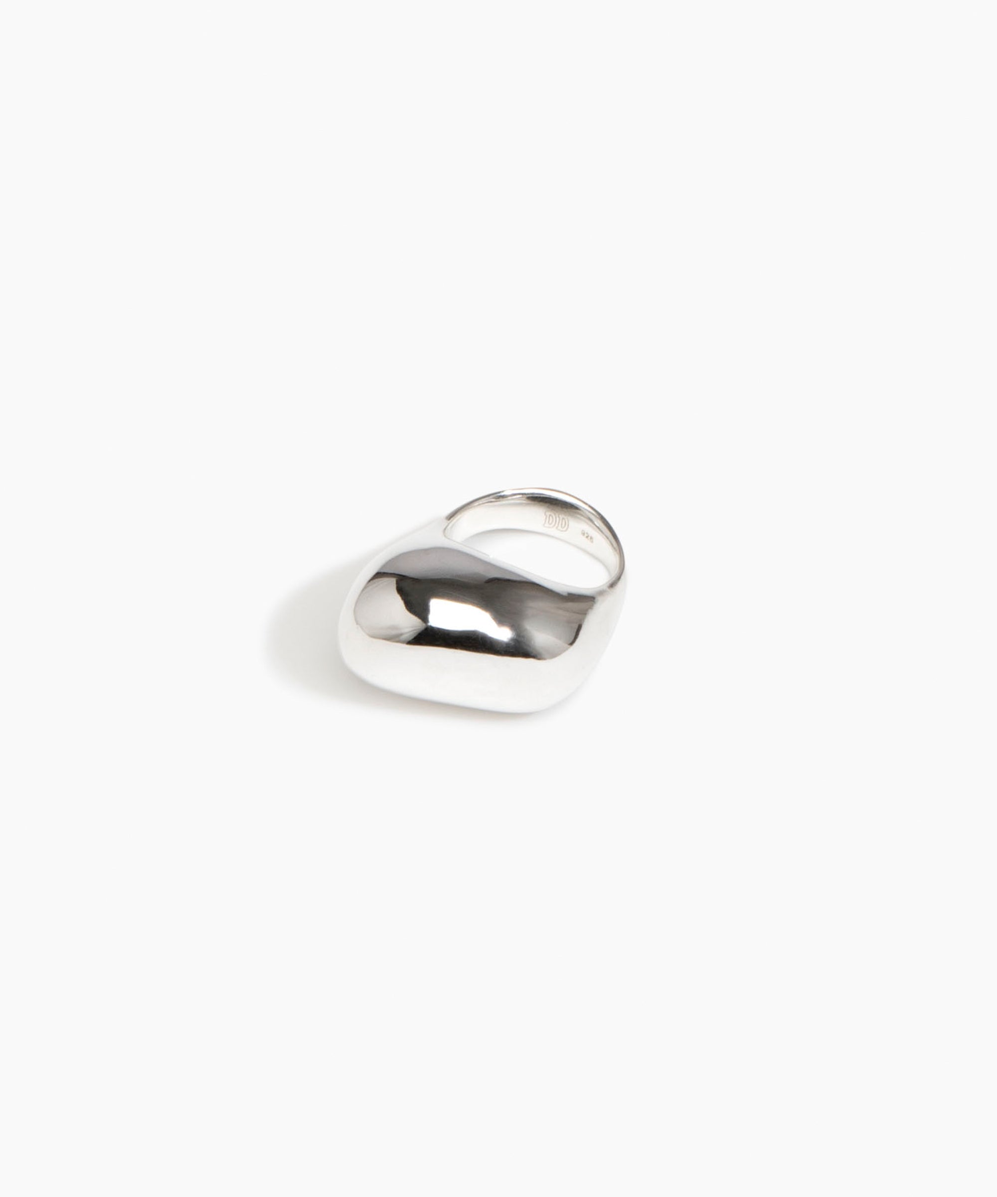 Dinosaur Designs RGDDPEB Pebble Ring SILVER.