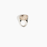 Dinosaur Designs RGPLNPEBDUO Pebble Duo Ring CAPPUCCINO..