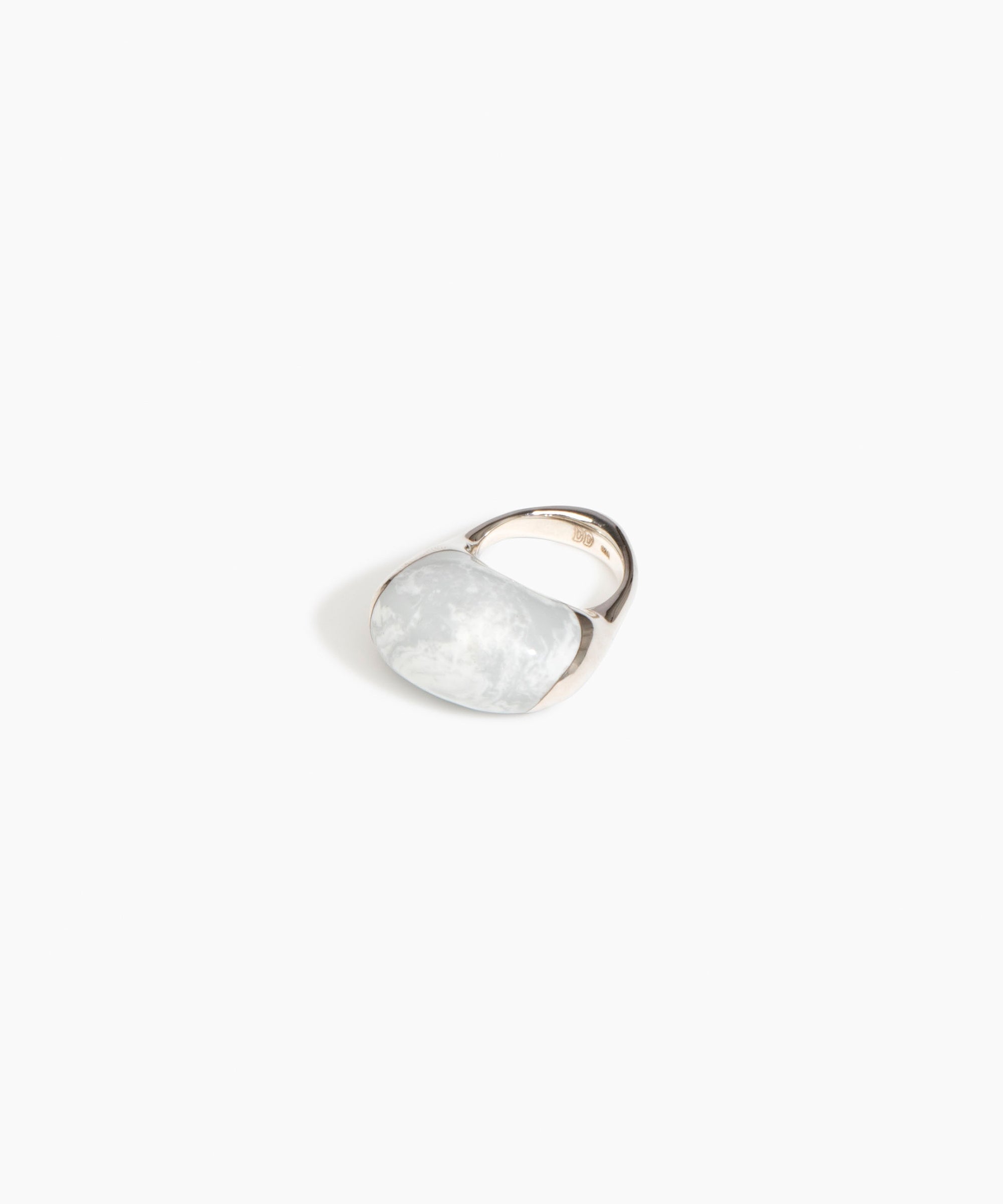 Dinosaur Designs RGPLNPEBDUO Pebble Duo Ring CLOUD..