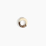 Dinosaur Designs RGRNDRCK Round Rock Ring CAPPUCCINO.