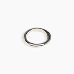 Dinosaur Designs Drift Wishbone Bangle in Silver-Plated Brass Material resin with Wide Fit
