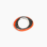 Dinosaur Designs SBRCKDUOSML Small Rock Duo Bangle SILVER LYCHEE