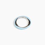 Dinosaur Designs SBRCKDUOWBN Rock Duo Wishbone Bangle SILVER POOL