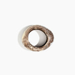 Dinosaur Designs SBRCKMED Medium Rock Bangle CAPPUCCINO