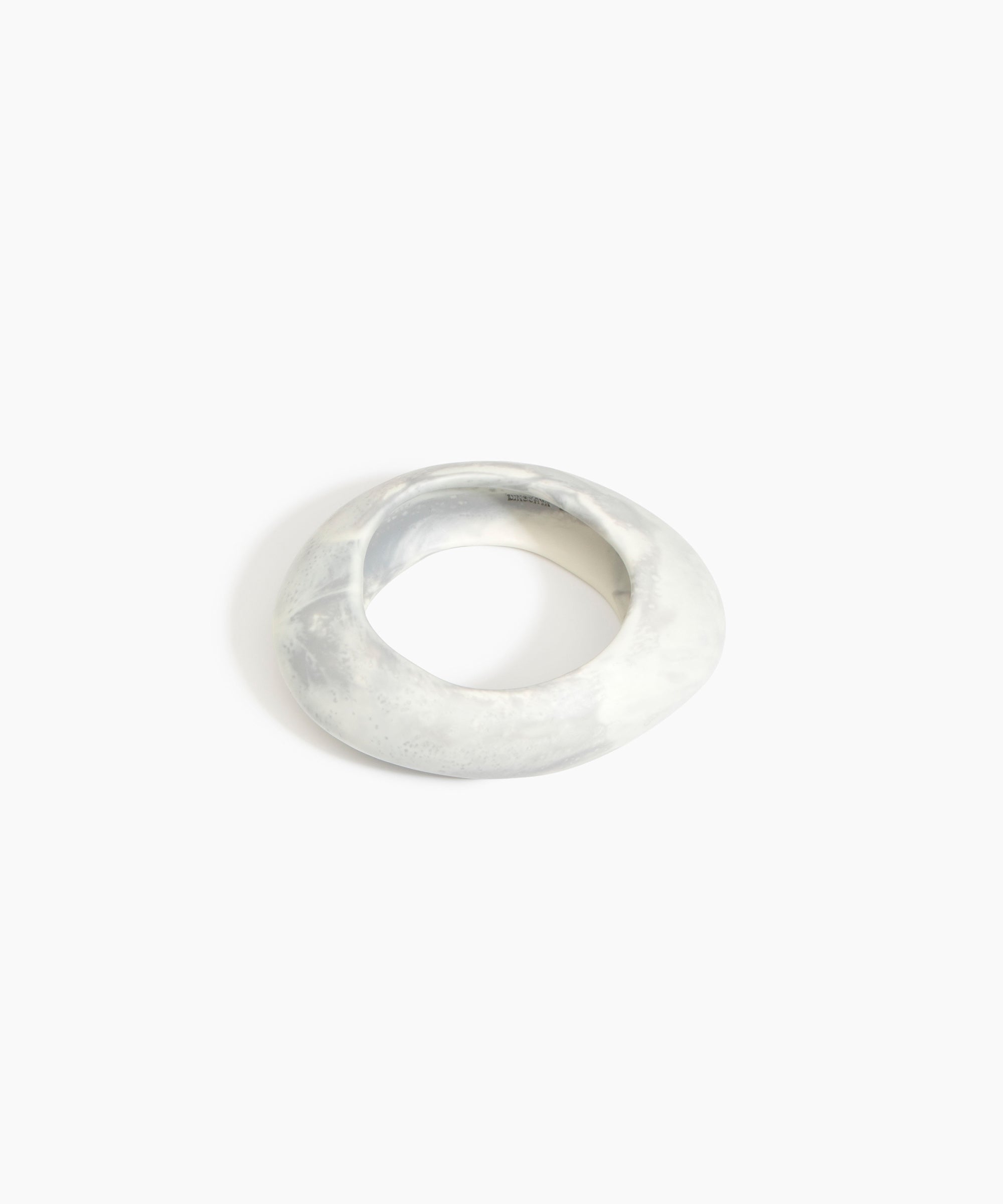 Dinosaur Designs SBRCKMED Medium Rock Bangle CLOUD